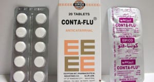 كونتافلو أقراص لعلاج أعراض البرد والانفلونزا Conta-Flu Tablets