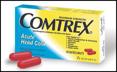 كومتركس اقراص لعلاج اعراض البرد والانفلونزا Comtrex Tablets