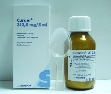 دواء كيورام مضاد حيوي واسع المجال Curam Drug
