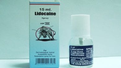 ليدوكايين سبرى مخدر موضعى Lidocaine Spray