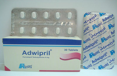 أدويبريل أقراص لعلاج ضغط الدم المرتفع Adwipril Tablets