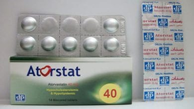 أتورستات أقراص لتنظيم الدهون بالدم Atorstat Tablets