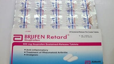 بروفين ريتارد أقراص مسكن للآلام ومضاد للالتهابات Brufen Retard Tablets