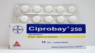 سيبروباي أقراص مضاد حيوي واسع المجال Ciprobay Tablets