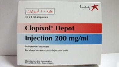 كلوبيكسول ديبوت أمبولات لعلاج الاضطراب النفسي Clopixol Depot Ampoules