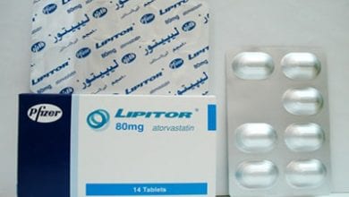 ليبيتور أقراص لتنظيم الدهون بالدم وخفض نسبة الكوليسترول Lipitor Tablets