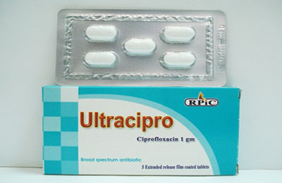 التراسيبرو أقراص مضاد حيوي واسع المجال Ultracipro Tablets