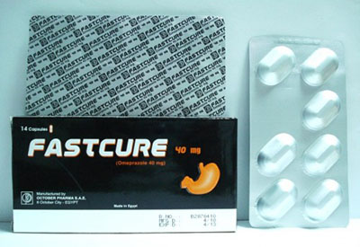 فاست كيور كبسولات لعلاج الحموضة وقرحة المعدة Fastcure Capsules