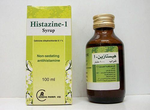 هيستازين شراب HISTAZINE-1 0.1% SYRUP 100ML
