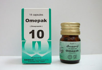 أوميباك كبسولات لعلاج الحموضة وقرحة المعدة Omepak Capsules