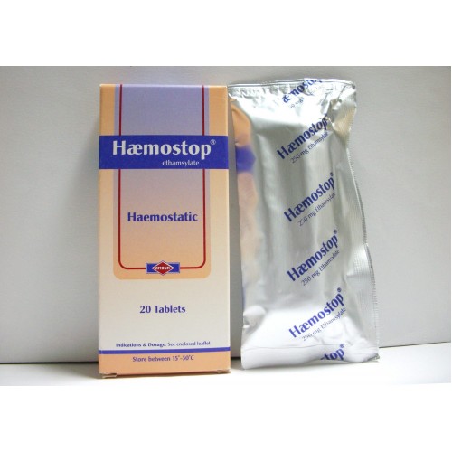 هيموستوب 250 اقراص علاج نزيف الدم Haemostop 250mg Tablets - الأجزخانة