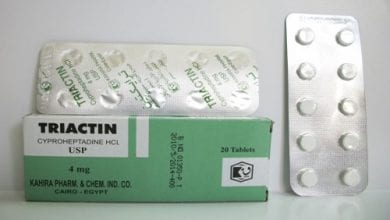 ترايكتين أقراص فاتح للشهية وعلاج الحساسية Triactin Tablets