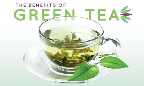 ما هى فوائد الشاى الأخضر ؟