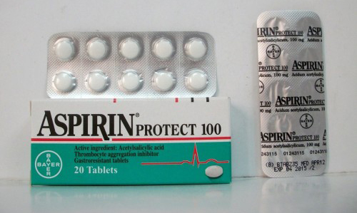 الأسبرين لعلاج التهاب المفاصل والحمي الروماتيزمية وتخفيف الألام Aspirin