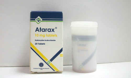 أتراكس أقراص لعلاج حساسية الجلد و القلق Atarax Tablets
