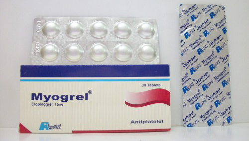 ميوجريل أقراص لمنع تكون جلطات الدم Myogrel Tablets
