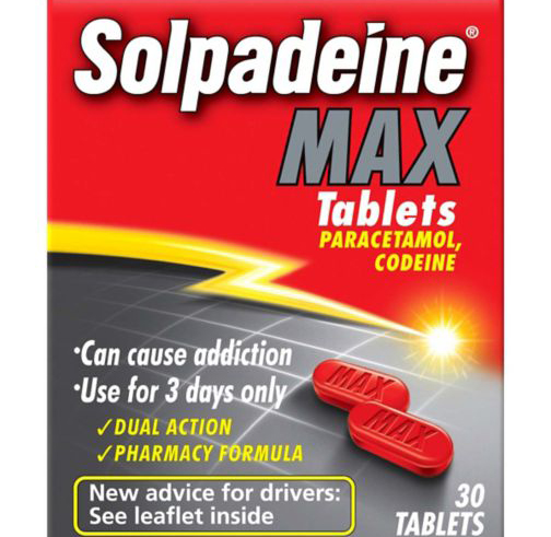 سولبادين أقراص مسكن للالم وخافض للحرارة Solpadine Tablets الأجزخانة