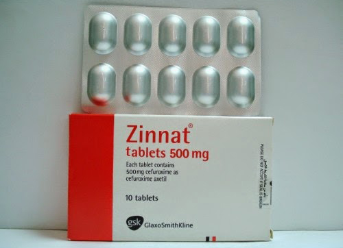 زينات أقراص شراب مضاد حيوي لعلاج الالتهابات البكتيرية Zinnat