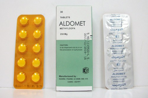 الدوميت أقراص لتخفيض ضغط الدم Aldomet Tablets