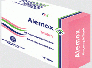 أليموكس أقراص مضاد حيوى واسع المجال Alemox Tablets