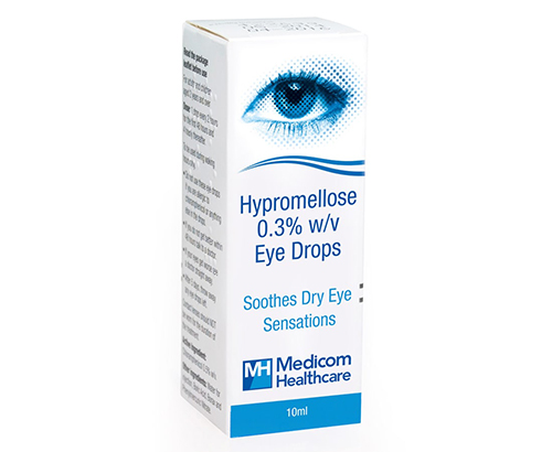هيبروميلوز قطرة لعلاج حرقان وتهيج العين Hypromellose Eye Drops