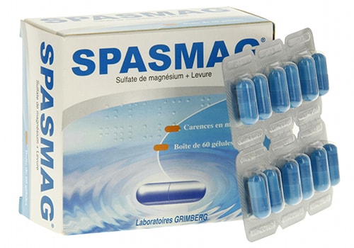 سبازماج كبسولات لعلاج حالات نقص المغنسيوم Spasmag Capsules
