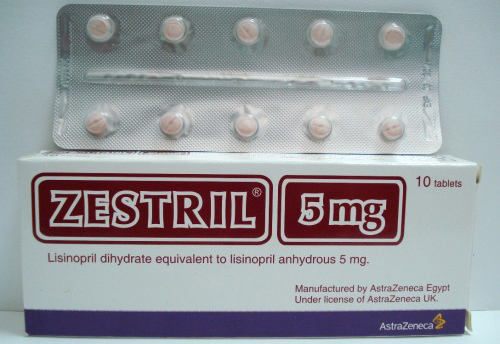 زيستريل أقراص لعلاج ضغط الدم المرتفع Zestril Tablets