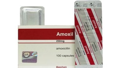 أموكسيل كبسولات شراب مضاد حيوي واسع المجال Amoxil Capsules