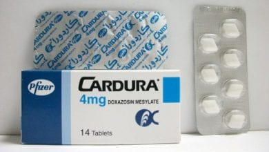 كاردورا أقراص لعلاج ضغط الدم المرتفع Cardura Tablets