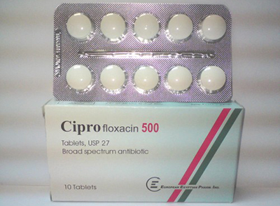 سيبروفلوكساسين أقراص بتركيز 500 مجم Ciprofloxacin Tablets 500