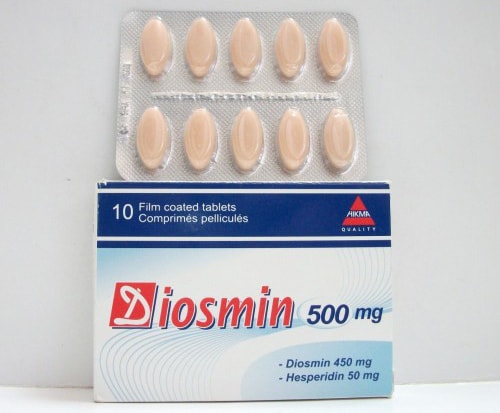 ديوسمين أقراص لعلاج البواسير ودوالي الساقين Diosmin Tablets