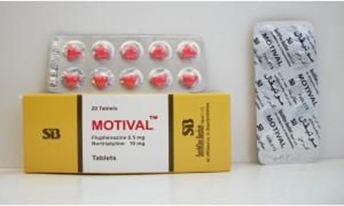 موتيفال أقراص مضاد للأكتئاب والقلق والتوتر العصبي Motival Tablets