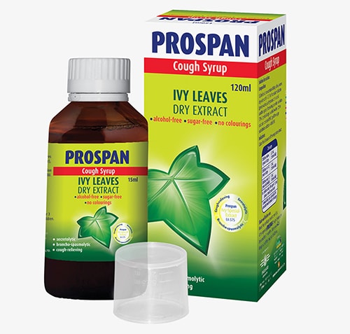 بروسبان شراب لعلاج الكحة والالتهابات الشعب الهوائية Prospan Syrup الأجزخانة