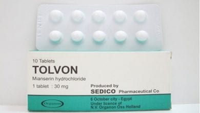 تولفون أقراص لعلاج اعراض القلق والاكتئاب Tolvon Tablets