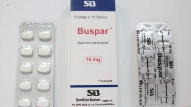 بوسبار أقراص لعلاج القلق والتوتر العصبى Buspar Tablets