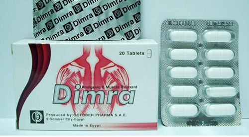 ديمرا أقراص لعلاج التشنجات والالام العضلات Dimera Tablets
