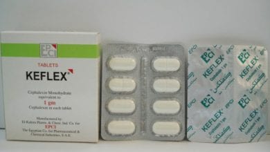 كيفليكس كبسولات مضاد حيوى لعلاج الالتهابات Keflex Capsules