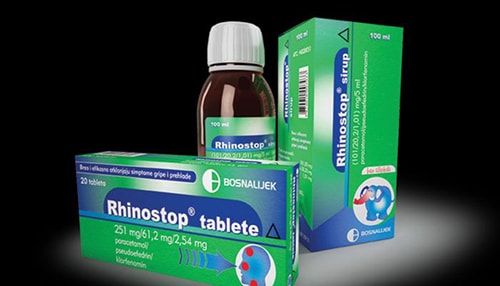 رينوستوب أقراص شراب لعلاج نزلات البرد والانفلونزا Rhinostop Tablets