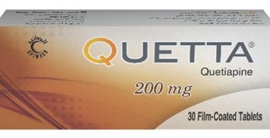 كويتا أقراص لعلاج نوبات الهوس ومضاد للاكتئاب Quetta Tablets