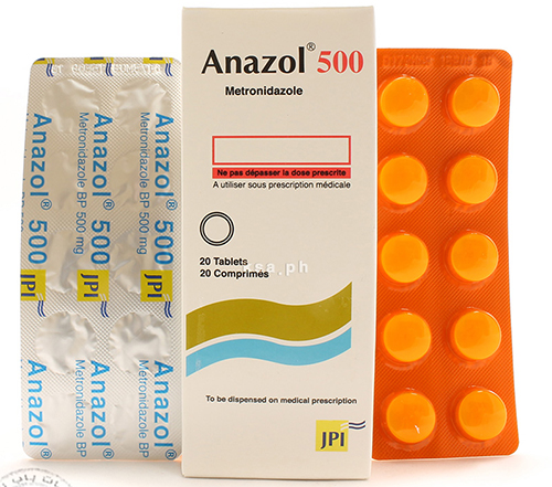 أنازول أقراص مضاد حيوى واسع المجال Anazol Tablets