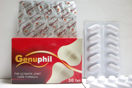 جينوفيل أقراص شراب لعلاج الالتهابات وخشونة المفاصل Genuphil Tablets