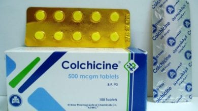 كولشيسين أقراص لعلاج نوبات النقرس الحادة Colchicine Tablets
