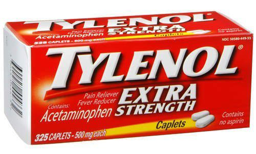 تايلينول أقراص مسكن للالم وخافض للحرارة Tylenol Tablets