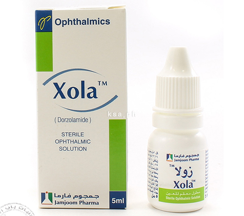 زولا قطرة لعلاج زيادة ارتفاع ضغط العين Xola Eye Drops