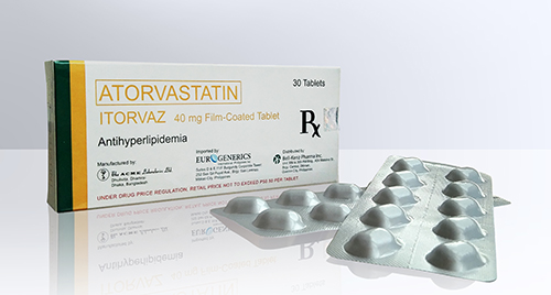 أتورفستاتين أقراص لخفض الكوليسترول وأمراض القلب Atorvastatin Tablets
