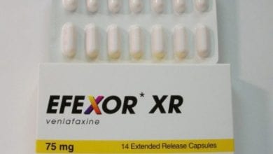 إفيكسور إكس أر كبسولات لعلاج الأكتئاب واضطرابات القلق Efexor XR Capsules