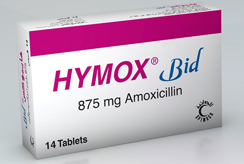هايموكس كبسولات مضاد حيوى لعلاج الالتهابات البيكتيرية Hymox Capsules