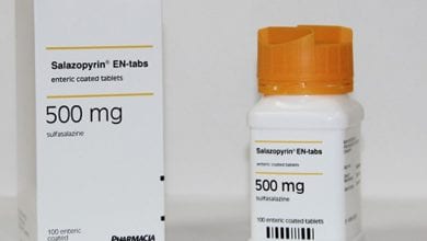 سالازوبيرين أقراص لعلاج إلتهاب الامعاء Salazopyrin Tablets