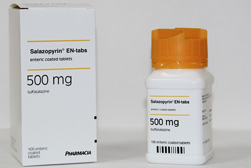 سالازوبيرين أقراص لعلاج إلتهاب الامعاء Salazopyrin Tablets
