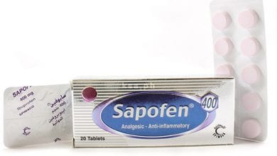 سابوفين أقراص شراب مسكن للألآم ومضاد للالتهابات Sapofen Tablets